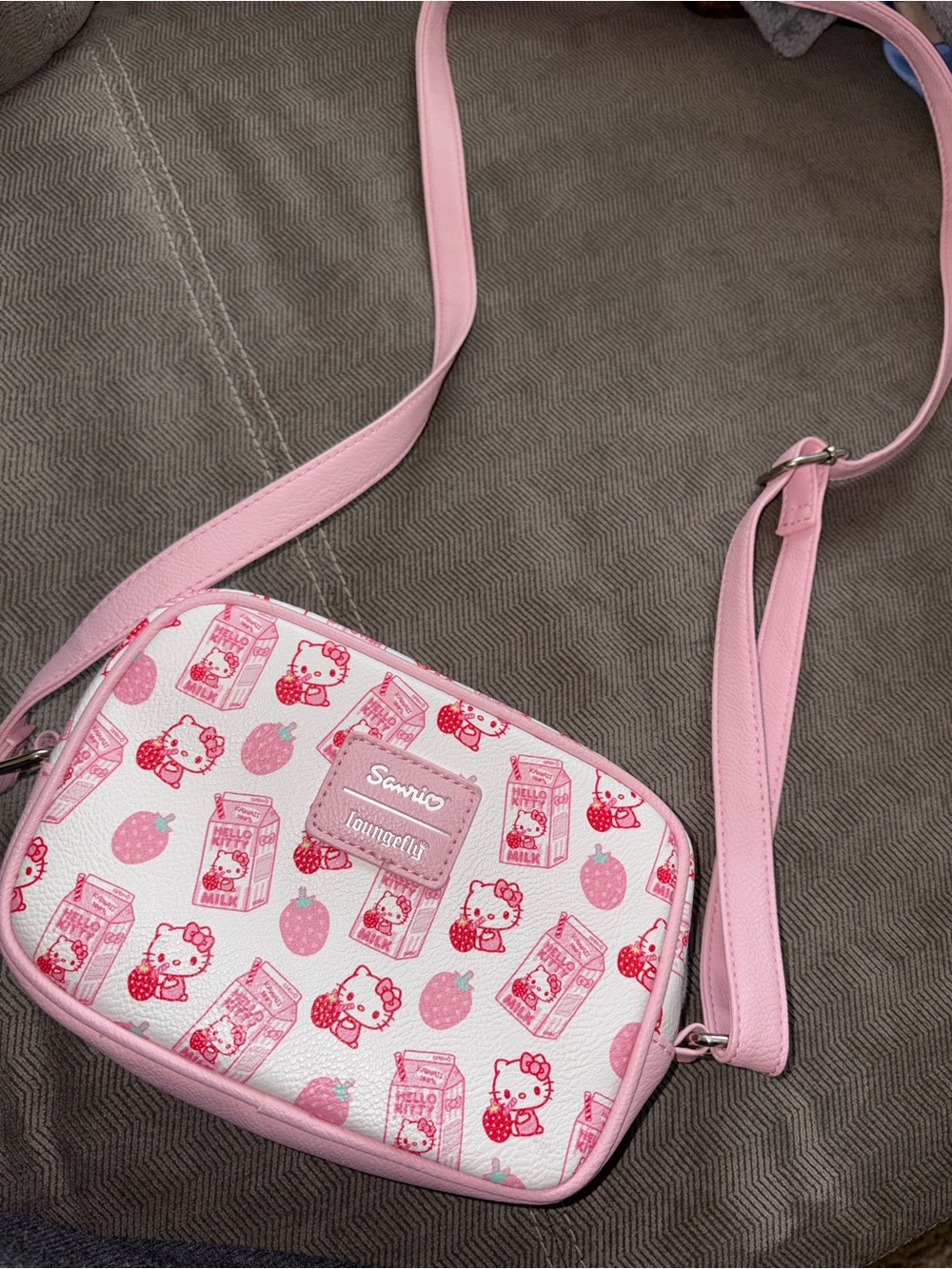 Pink Hello Kitty Loungefly Crossbody Bag